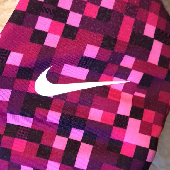 Pink Nike dri fit leggings - Picture 4 of 6